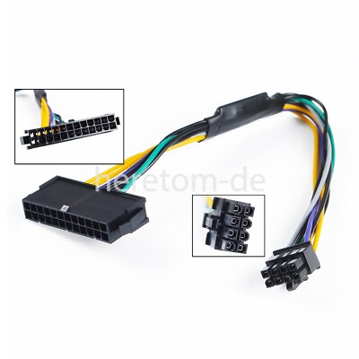 Neu 24 Pin To 8 Pin ATX Power Supply Adapter For DELL 3040 3046 5040 7040 7060