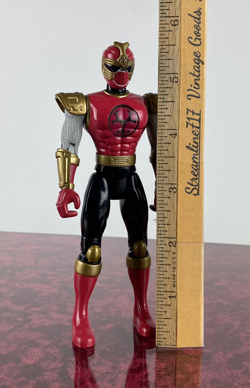 Power Rangers Crimson Thunder Ninja - Light up Flash Power Ranger ...