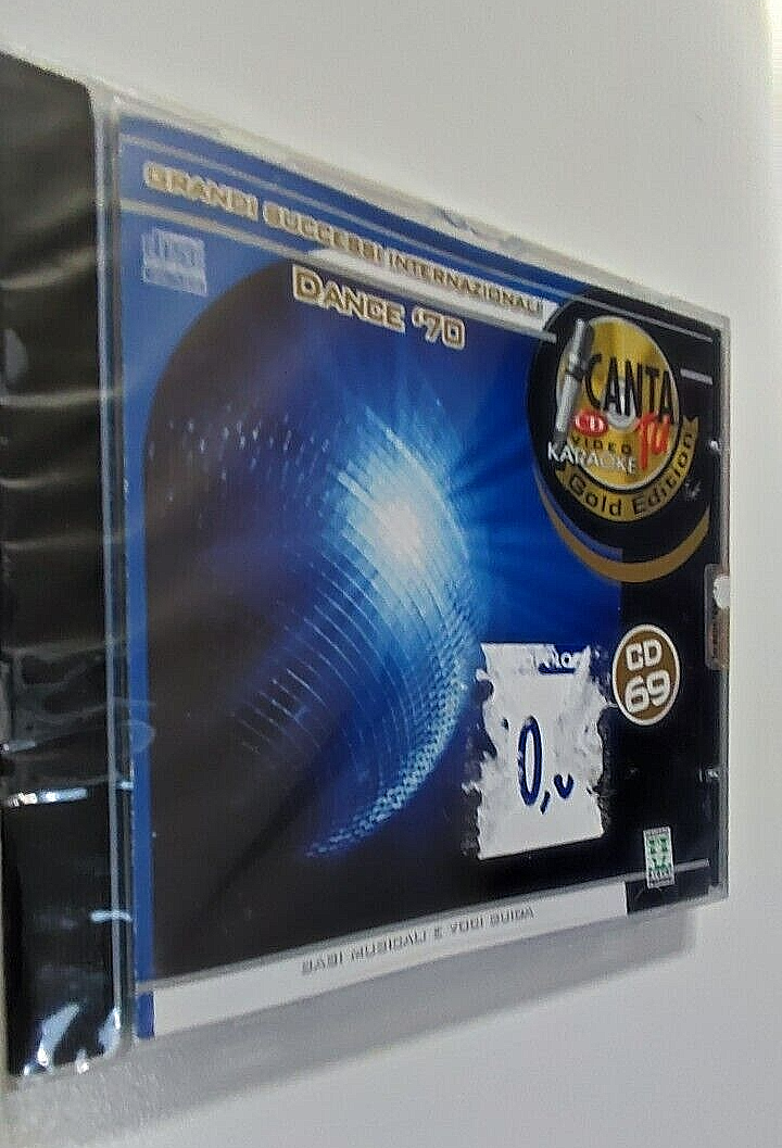 DANCE '70 CANTA TU - GRANDI SUCCESSI INTERNAZIONALI  CD 69 - CD NUOVO SIGILLATO