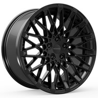 4-new Rosso 703 Skism 20x8.5 5x100 +38mm Black Wheels Rims on sale 4-new Rosso 703 Skism 20x8.5 5x100 +38mm Black Wheels Rims on sale