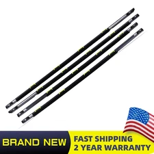 Outer Door Belt Weatherstrip Window Seal Molding Set For Honda Civic Sedan 96-00