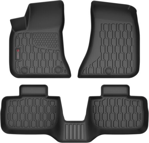 Floor Mats Compatible with 2011-2023 Dodge Charger RWD & Chrysler 300 Rear