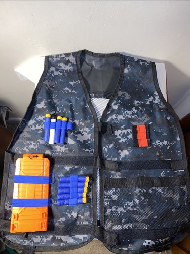 Nerf Gun Bullets Lot Magazine \u0026 Camo 