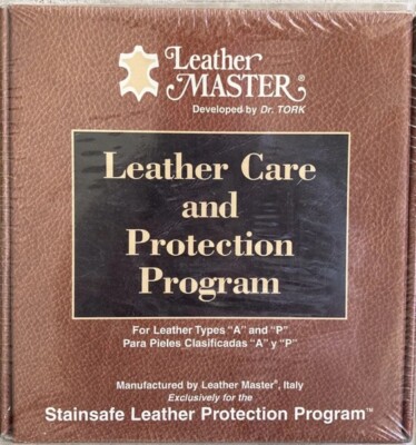 Leather Masters Stainsafe Leather Care & Protection Program - New & Sealed