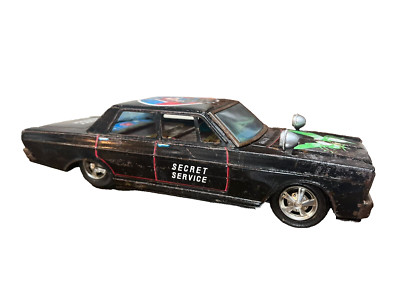 vintage vehicle green hornet tin kato big ALPS JAPAN BLACK BEAUTY