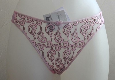 String Dentelle Rose EMPREINTE - Taille 38 FR - Neuf Avec étiquettes - 1 Pièce