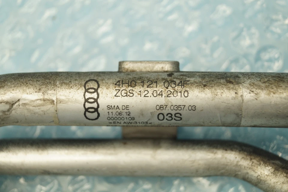 ✅ 2013 2014 AUDI A8 Quattro 3,0 L radiador tuberías de agua mangueras OEM SS Foto 2 de 4