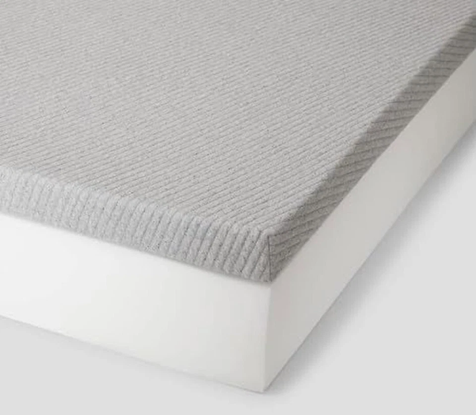 Casper Sleep Cómodo Colchón Topper, 3 Pulgadas, Doble XL, Gris Foto 3 de 4