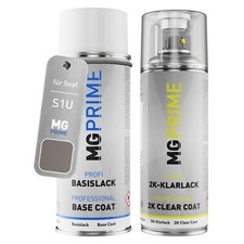 Autolack 2K Spraydosen Set für Seat S1U L7 Beige Balea Metallic Balea Beige