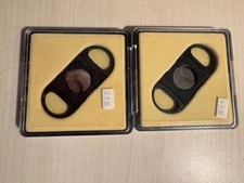 Set of TWO Cigar Cutter ^^^ nicely packaged ^^^ 2 for the price of 1 *** NIB ***