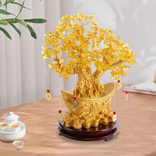 Tabletop Ornament, Money Tree Decoration, Decoration for Wealth& Luck DIY Design