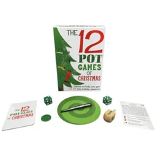Kheper Games 12 Pot Games of Christmas Get LIT this Holiday Season Party Game