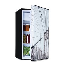 Fridge Freezer Combination 79 L Refrigerator Mini Fridge with 2 Cooling Levels