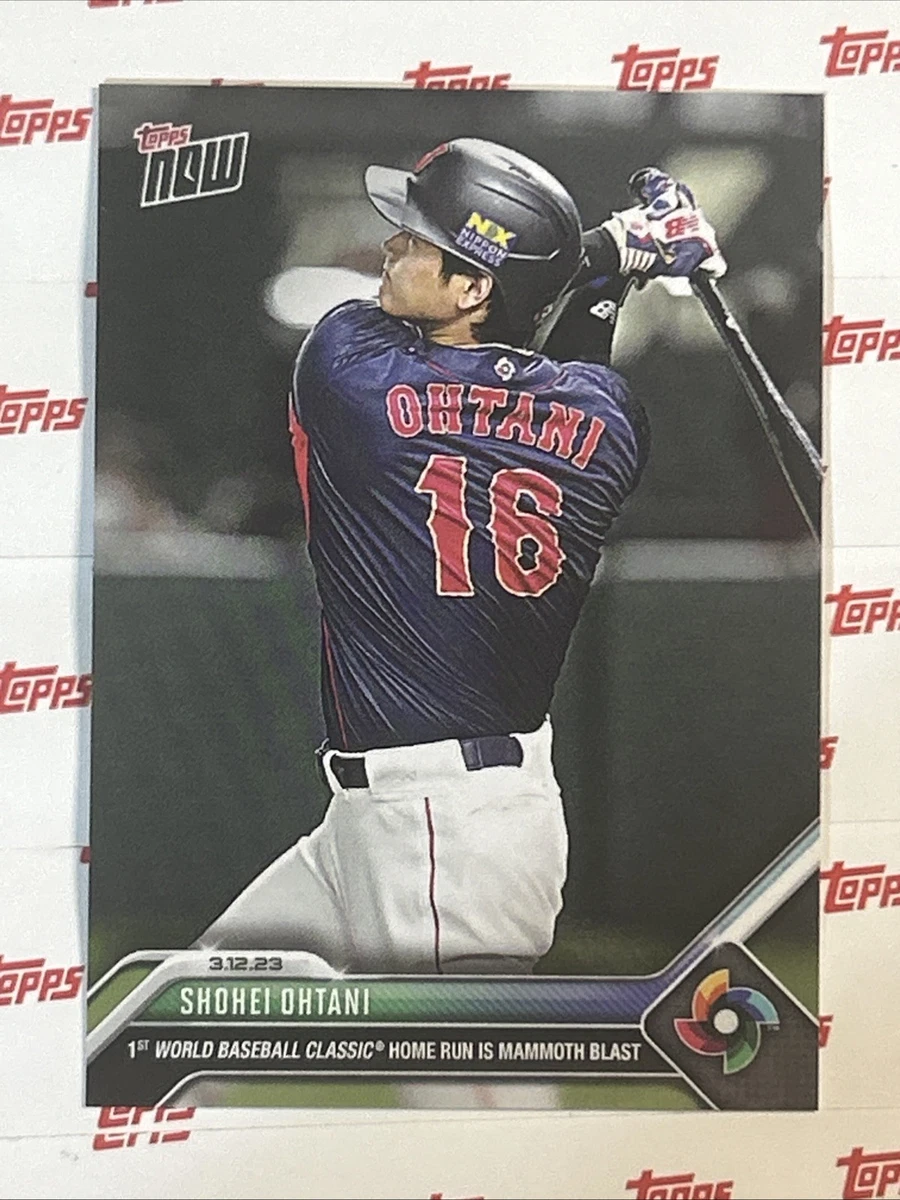 2023 Topps Now World Baseball Classic - Shohei Ohtani #WBC-26 for