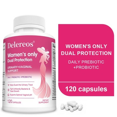 Women Probiotic Prebiotic,5Billion CFU,Urinary Tract & Vaginal Flora 30~120 Caps