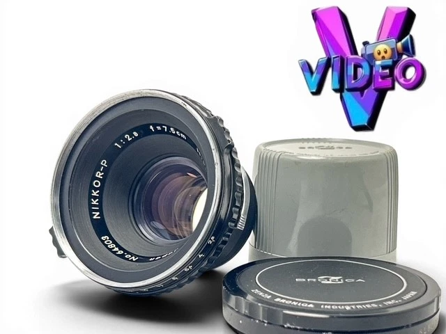 Nikon NIKKOR 75mm Focal Camera Lenses for Bronica for sale | eBay