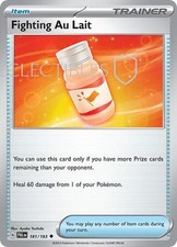 Pokemon Paldea Evolved  181/193 Fighting Au Lait  Reverse Holo