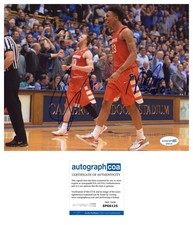SYRACUSE ORANGE MALACHI RICHARDSON & TREVOR COONEY SIGNED AUTO 8x10 PHOTO ACOA