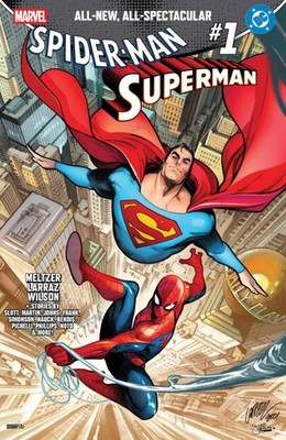 Marvel/DC: Spider-Man/Superman #1 Pepe Larraz Main (04/22/26)