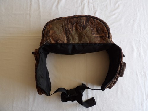 Vtg Northwest Territory Camo Camouflage Soft 4 Pocket Hunting Fanny Pack Belt - Picture 9 of 13