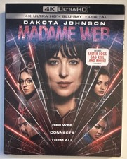 Madame Web 4K UHD Blu-ray Digital with Slipco...