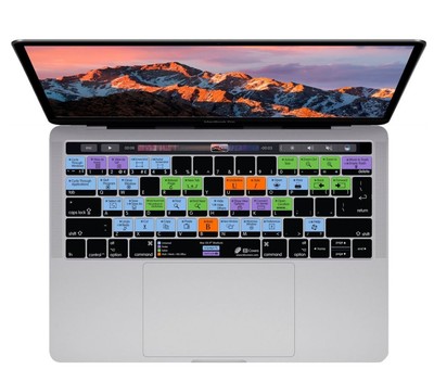Tastatur-Abdeckung Shortcuts Cover Schutz für Apple mac-OS MacBook Pro 13'' 15''
