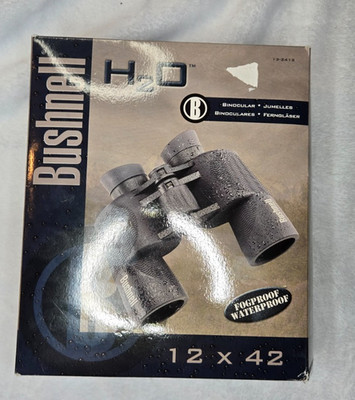 Bushnell, H2O 12X42 WATERPROOF PORRO BINOCULARS All SPORTS TAKE ANYWHERE