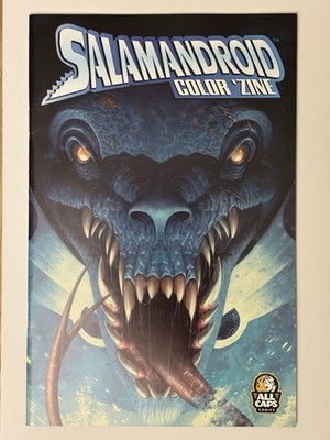 Salamandroid Color 'Zine - Cyberfrog Series | ALL CAPS Comics | Ethan Van Sciver