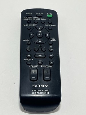 RM-AMU009 Original OEM Genuine Sony System Audio Remote Control Tested Working