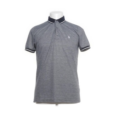 Giorgio di Mare, Poloshirt, Größe: M, Weiß/Blau, Baumwolle/Viskose, Herren #ZV2