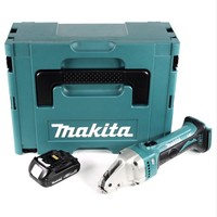Makita Djs 161 Y1J 18 V Li-Ion Akku Blechschere Im Makpac + 1 X 1,5 Ah Akku