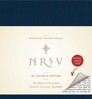 Nrsv Xl, Catholic Edition, Navy Leathersoft | Holy Bible | Catholic Bible Press