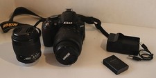 Nikon D 3100 14.2MP DSLR Camera With DX 18-55 3.5-5.6G, 35-80 1.5-5.6D Lenses