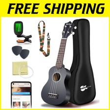 21" Mahogany Ukulele Starter Kit - Polished Finish