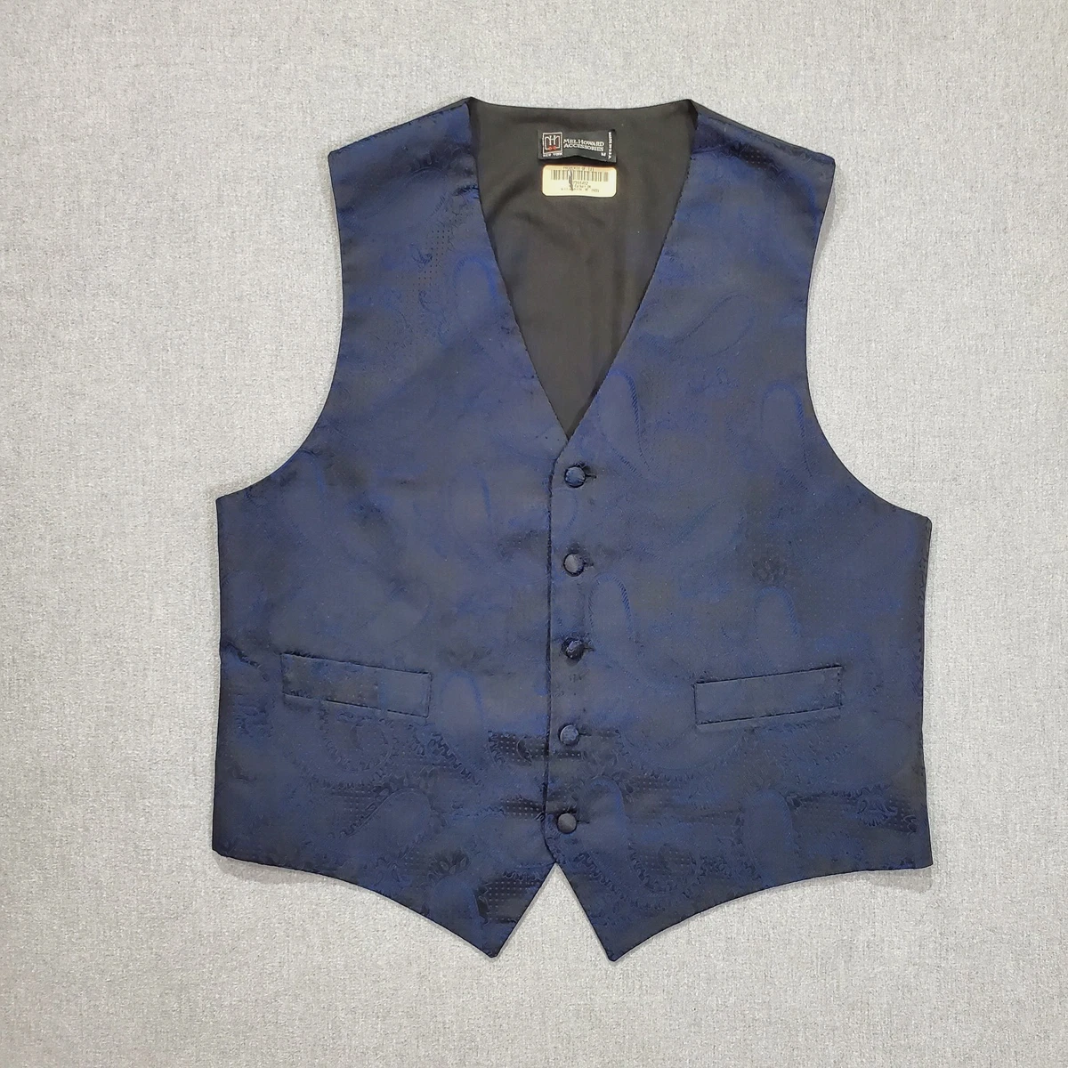 Gilet De Costume Et Nœud Papillon Brandon Michaels – Motif Paisley – Taille Garçon Small