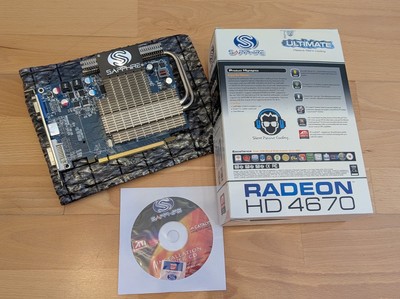 Sapphire Radeon HD 4670 mit OVP - nur Office (verkaufe ich als defekt)