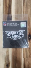 Philadelphia Eagles NFL Team Promark Emblem Aluminum Color Full Adhesive Backing