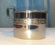 WMF Strau&szlig;enmarke Teeglashalter Jugendstil antik 1909 - 1930 Ranke Bl&auml;tter