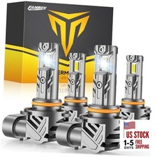 9005/HB3 9006/HB4 Light Bulbs Combo, 120,000LM Super Brighter, 1:1 9005 9006
