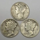 1926-P 1926-D 1926-S Mercury Dime Set (Lot#1)