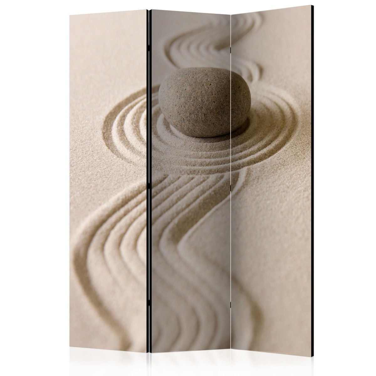 Paravent 3 volets Zen Balance 135x172cm avec impression premium