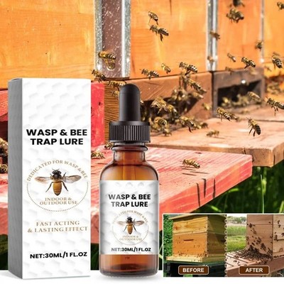 Herbal Bee Attractant Lure for Agriculture and Outdoor Gardening Bee Attracting