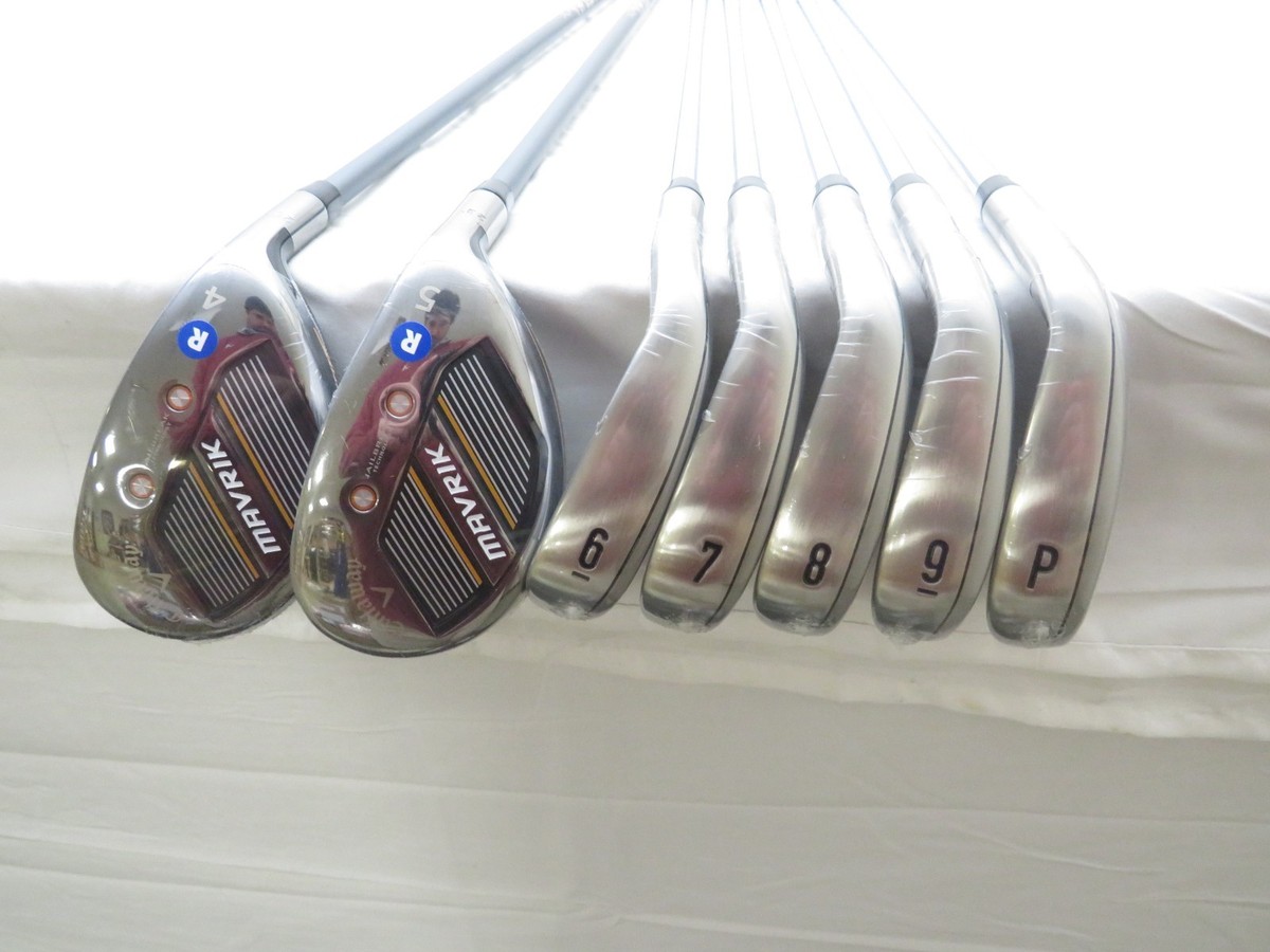 New Callaway Mavrik Combo Iron Set 4H-PW XP95 R300 Regular Flex