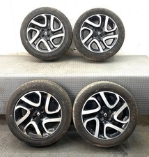 Renault Captur 2014 Set R17 ALLOY RIM WHEELS with tyres 403008829R LIQ14351