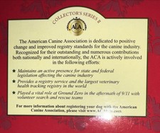 The American Canine Association Collector's Series English Bulldog Tree Ornament