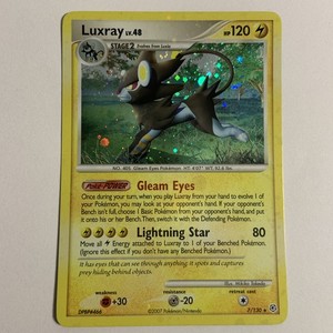 Luxray 7/130 Diamond and Pearl Holo