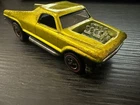 Hot Wheels Redline Seasider Yellow US Original Vintage Car 1969(no boat)