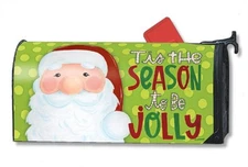 Studio M Jolly St. Nick MailWrap Mailbox Cover