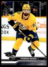 2023-24 Upper Deck Thomas Novak';'/'. Nashville Predators #349