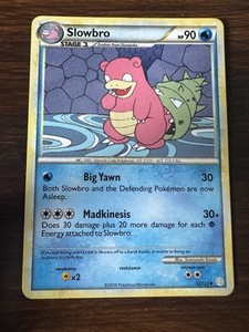 Slowbro 52/123 Heartgold & Soulsilver Pokémon TCG LP
